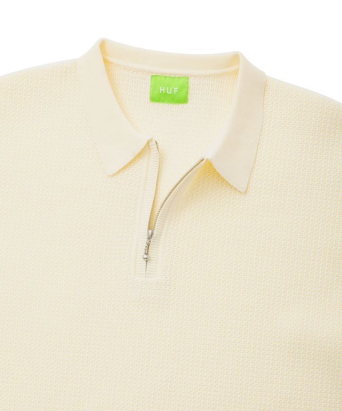 HUF SCRIPT POLO (OFF WHITE) KN80037SU22 公式通販