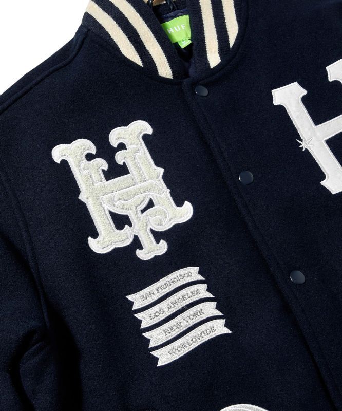 Huf 20 Year Classic H Varsity Jacket