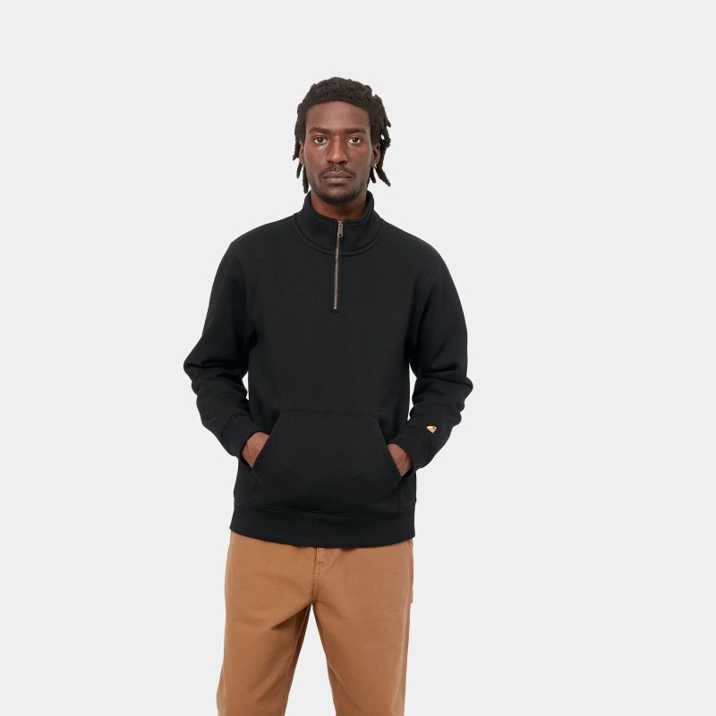 CARHARTT WIP CHASE NECK ZIP SWEATSHIRT 