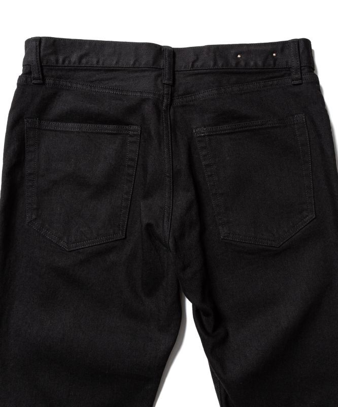 MINEDENIM S.Slim Flare STR 5pocket OWS (BLK) FPKH112BL 公式通販