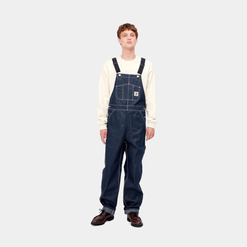 CARHARTT WIP BIB OVERALL (Blue (rigid)) I022946 公式通販