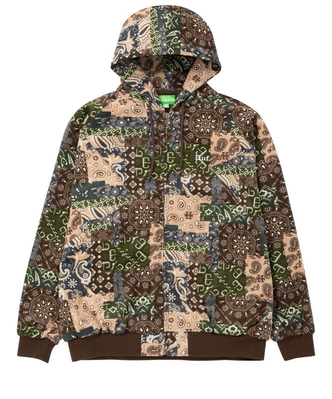 HUF MIXED UP CORD JACKET (BROWN) JK80009FA22 公式通販