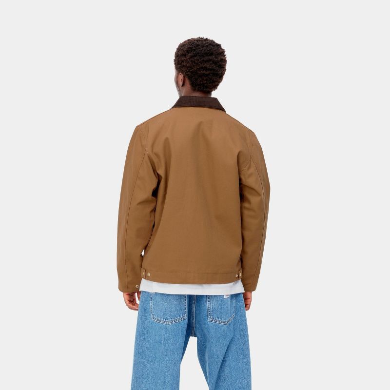 CARHARTT WIP DETROIT JACKET (Hamilton Brown / Tobacco (rigid 