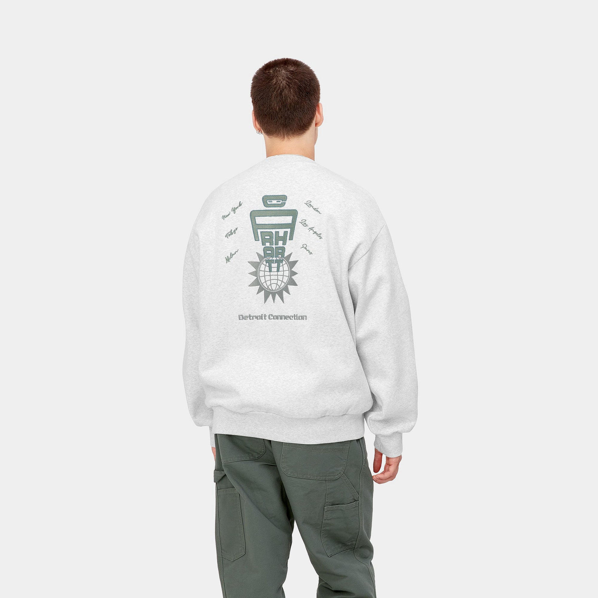 CARHARTT WIP CONNECT SWEATSHIRT (Ash Heather) I031020 公式通販