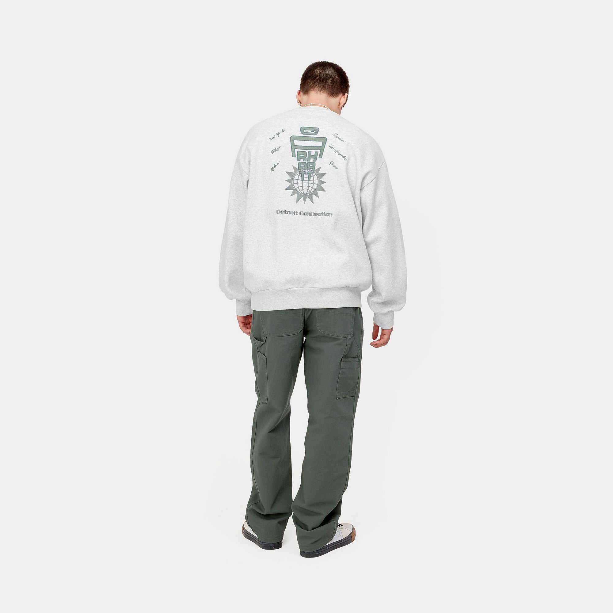 CARHARTT WIP CONNECT SWEATSHIRT (Ash Heather) I031020 公式通販