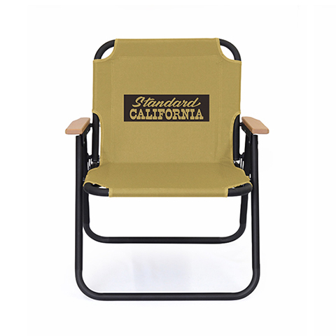 画像1: STANDARD CALIFORNIA  SD Folding Chair One-Seater (Beige) (1)