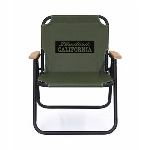 画像1: STANDARD CALIFORNIA  SD Folding Chair One-Seater (Olive) (1)