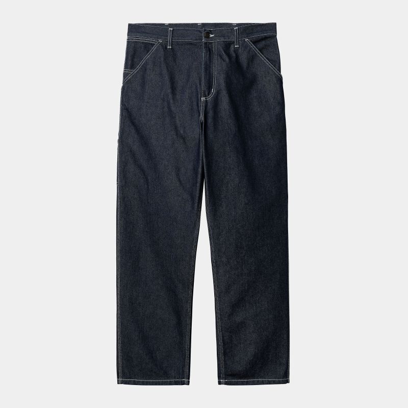 CARHARTT WIP SINGLE KNEE PANT (Blue one wash) I031245 公式通販