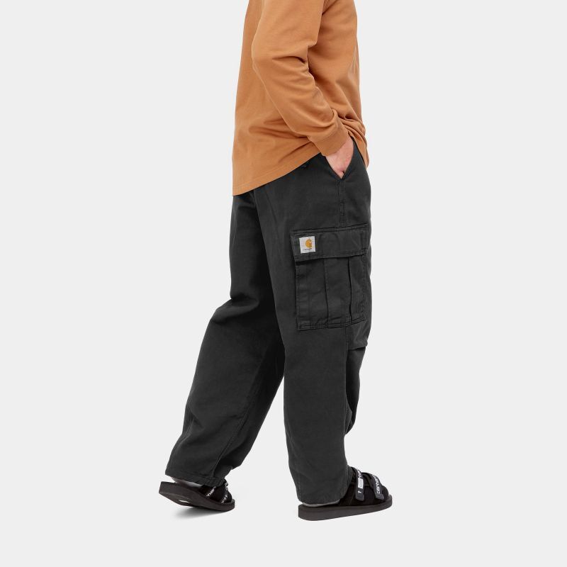 CARHARTT WIP COLE CARGO PANT (Black garment dyed) I031218 公式通販