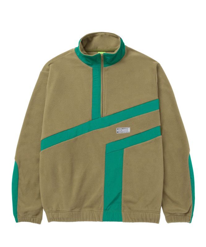 HUF RANGE QUARTER ZIP POLAR FLEECE (OLIVE) FL00183FA22 公式通販