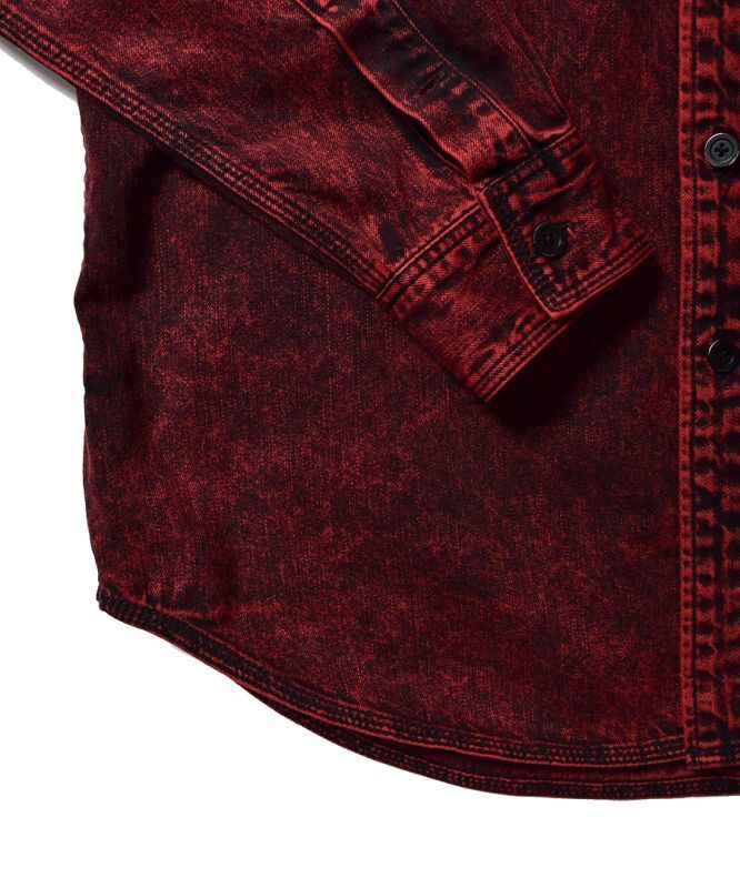 MINEDENIM Bleach Overdyed Denim Over SH (RSP) 2210-5002 公式通販