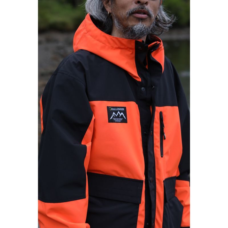 CHALLENGER NYLON FIELD JACKET (ORANGE×BLACK) CLG-JK 022-013 公式通販
