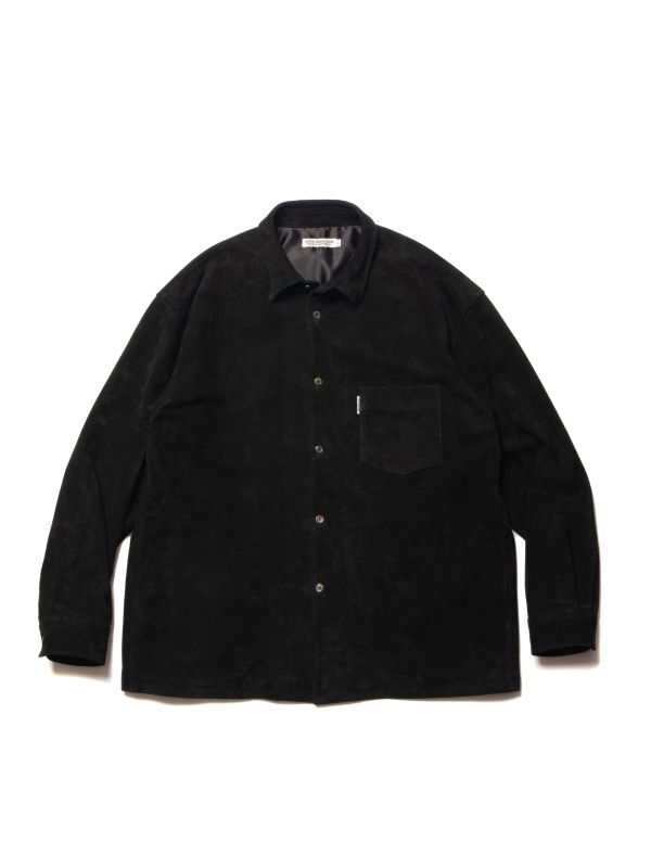 COOTIE Deer Suede L/S Shirt (Black) CTE-22A407 公式通販
