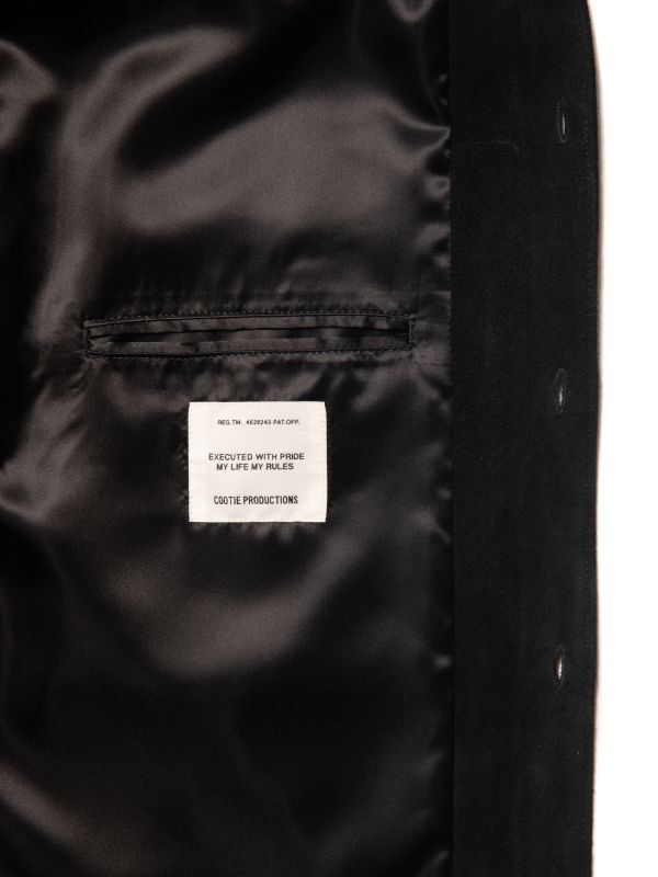 COOTIE Deer Suede L/S Shirt (Black) CTE-22A407 公式通販