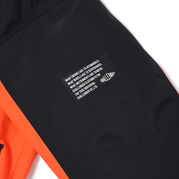 CHALLENGER NYLON FIELD JACKET (ORANGE×BLACK) CLG-JK 022-013 公式通販