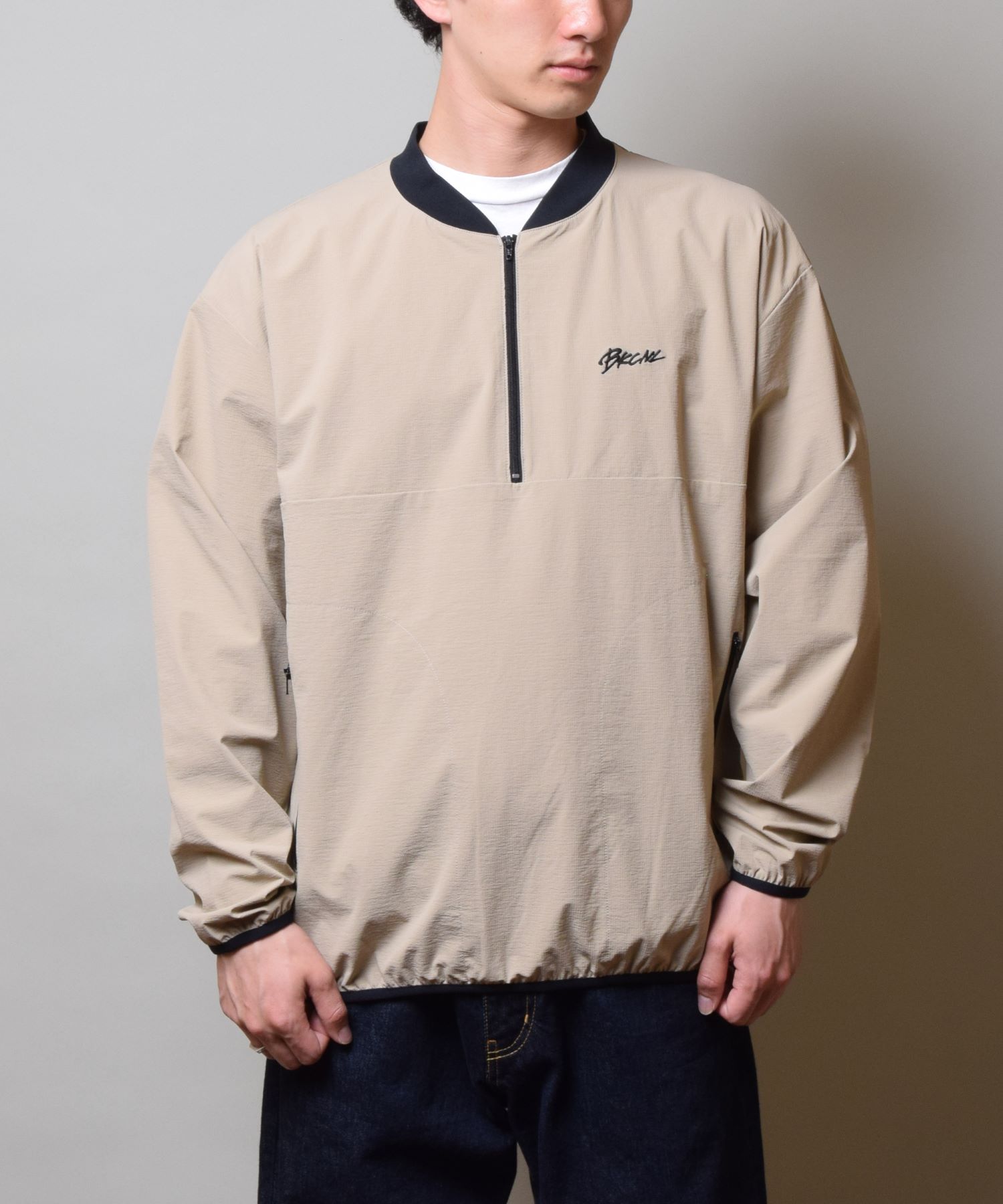 Back Channel CORDURA HALF ZIP PULLOVER (BEIGE) 2322256 公式通販