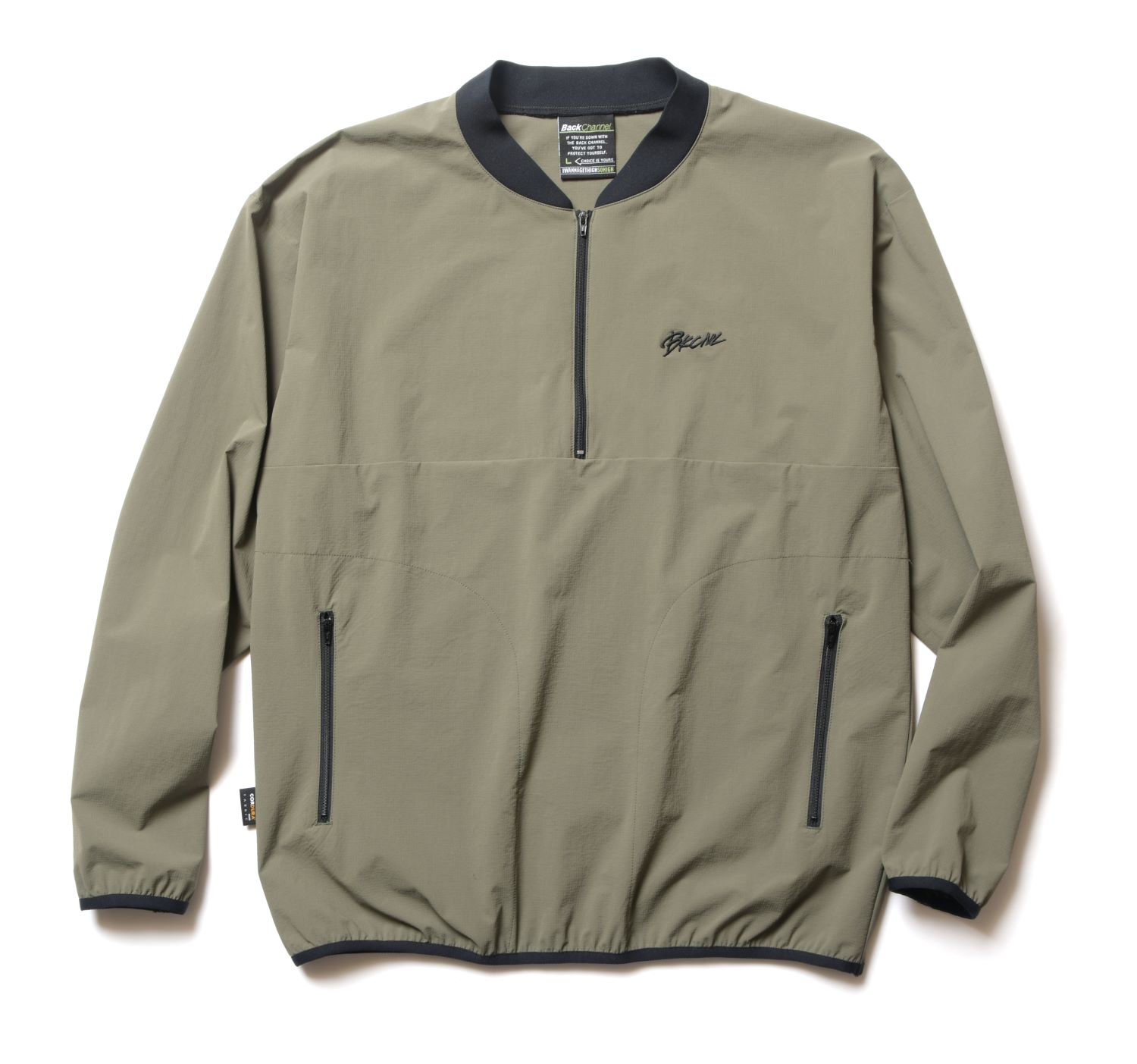 Back Channel CORDURA HALF ZIP PULLOVER (O.D.) 2322256 公式通販