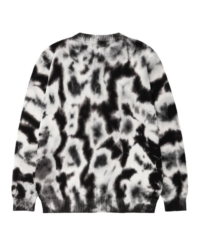HUF BAR LOGO TIE DYE CREW SWEATER (BLACK) KN80056FA22 公式通販