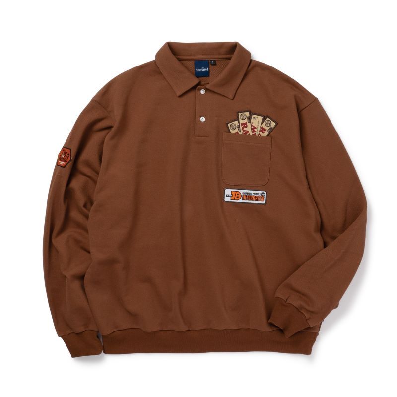 INTERBREED RAW x INTERBREED “IB Hardware Staff Shirts” (Brown ...