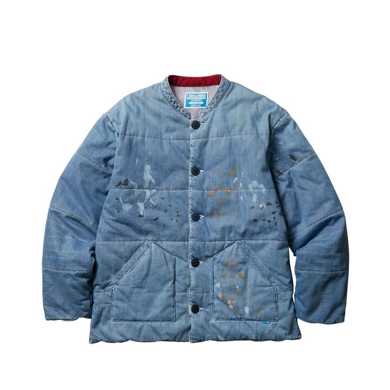 Liberaiders LR DENIM PUFFER JACKET (INDIGO) 760062203 公式通販