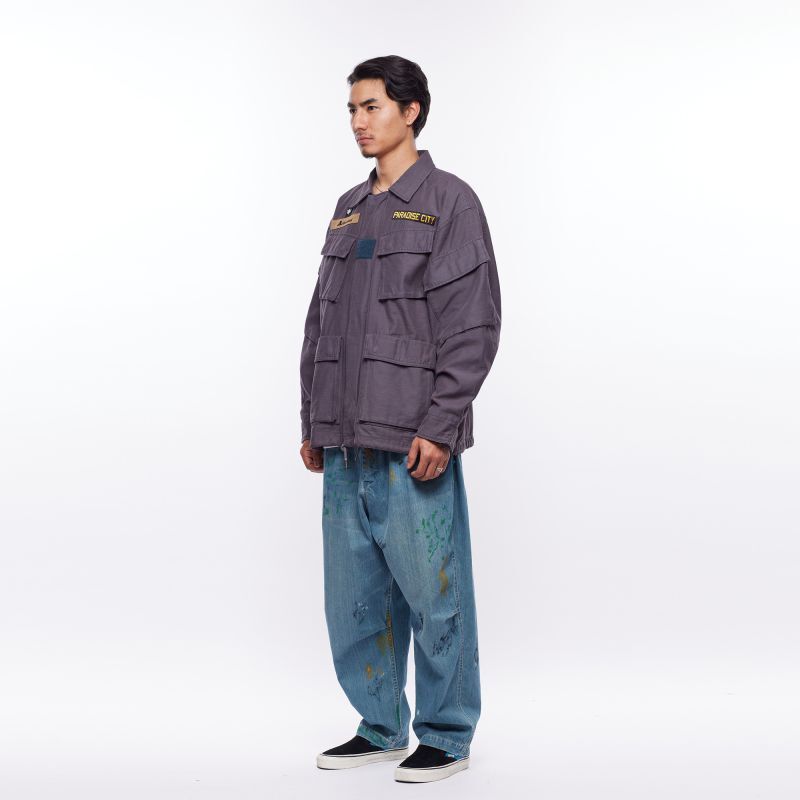 Liberaiders GARMENTDYED TACTICAL JACKET (CHARCOAL) 760122203 公式通販