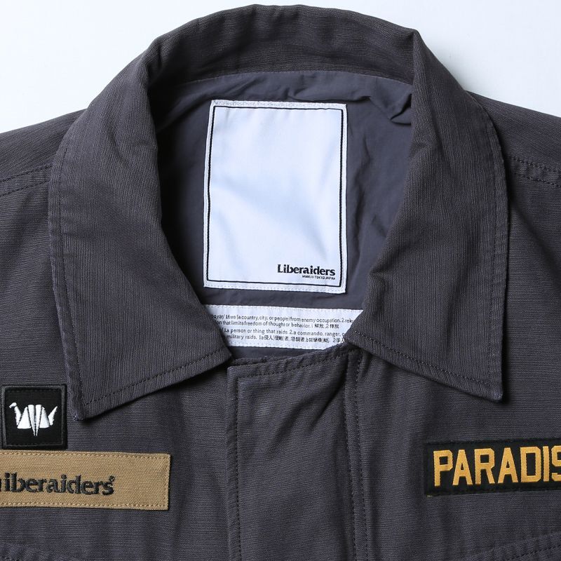 Liberaiders GARMENT DYED MILITARY JACKET