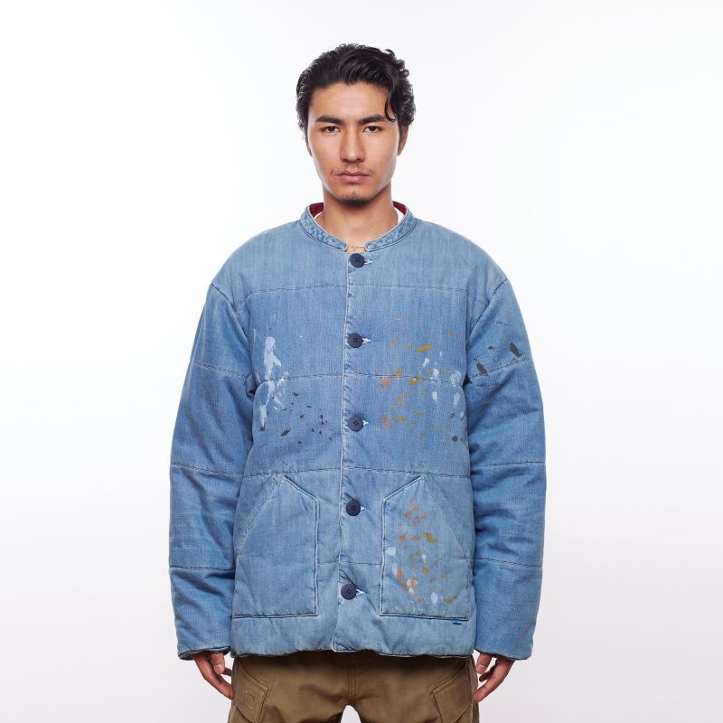 Liberaiders LR DENIM PUFFER JACKET (INDIGO) 760062203 公式通販