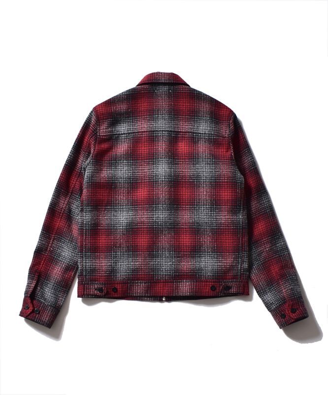 最終値下 マインデニム V.Check Flannel Zipup SIZE2 - ジャケット