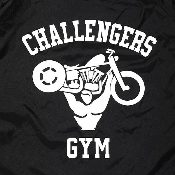 CHALLENGER CHALLENGER GYM COACH JKT (BLACK) CLG-JK 021-016 公式通販