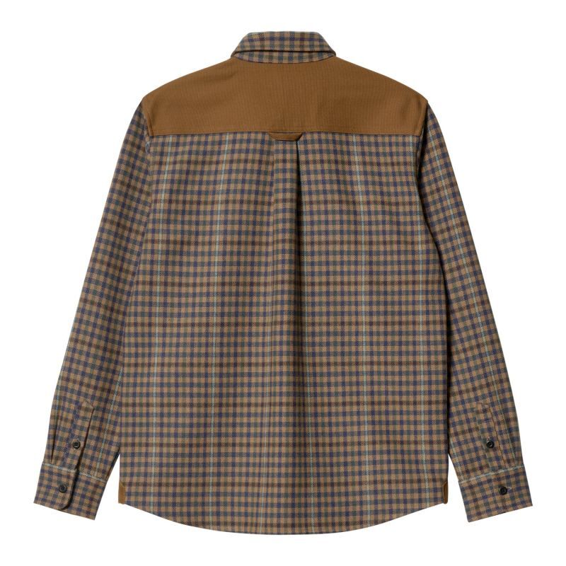 Carhartt WIP/カーハート L/S Asher Shirt アッシャーシャツ【A30020-007】