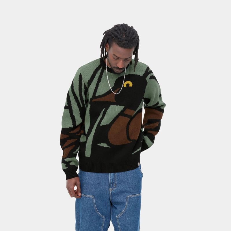 CARHARTT WIP POND SWEATER (Pond Jacquard) I030873 公式通販