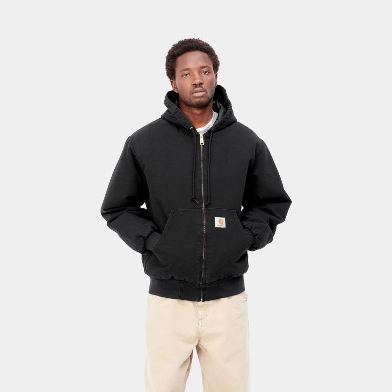 CARHARTT WIP OG ACTIVE JACKET (Black (aged canvas)) I027360 公式通販