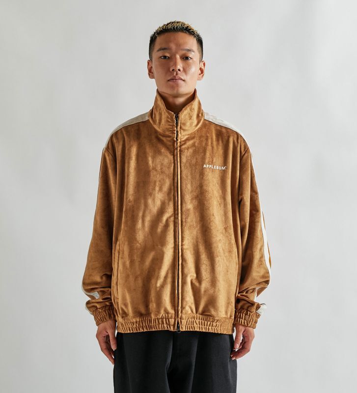 APPLEBUM Synthetic Suede Track Jacket (L.Brown) 2220109 公式通販