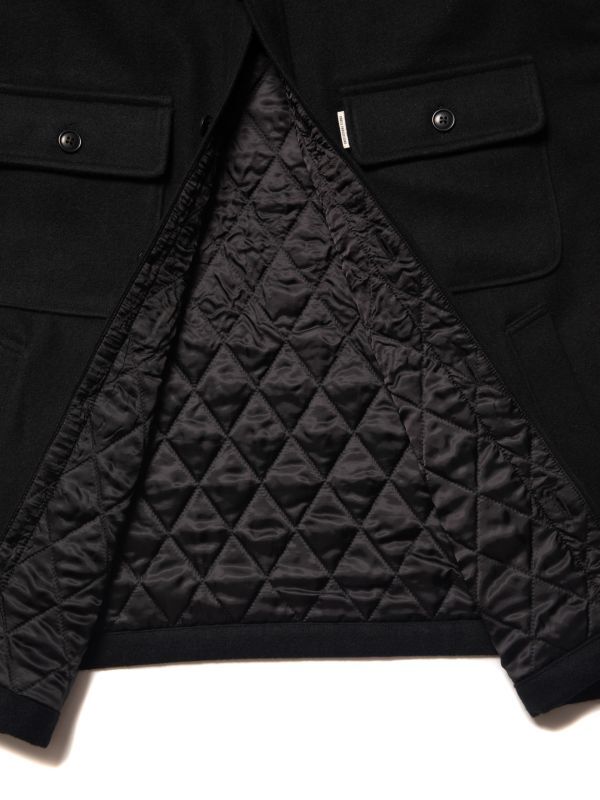 COOTIE CA/W Melton CPO Jacket (Black) CTE-22A217 公式通販