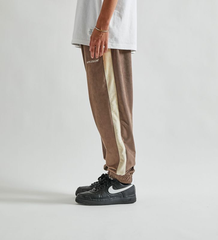 APPLEBUM Synthetic Suede Track Pants (L.Gray) 2220807 公式通販