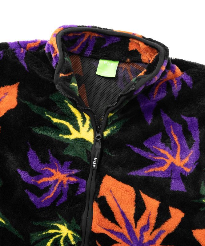 HUF LOWELL JACQUARD SHERPA ZIP FLEECE (MULTI) FL00191HO22 公式通販