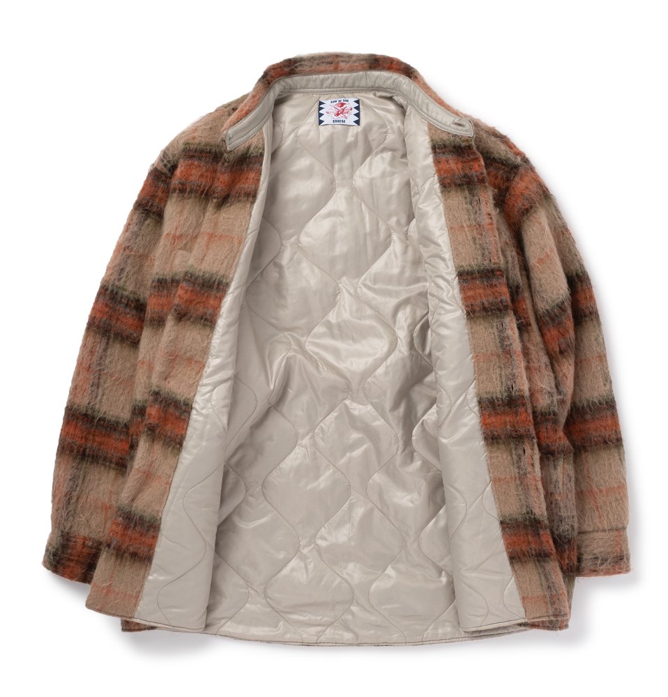 SON OF THE CHEESE Quilt CPO Shirts (BEIGE) SC2220-SH01 公式通販