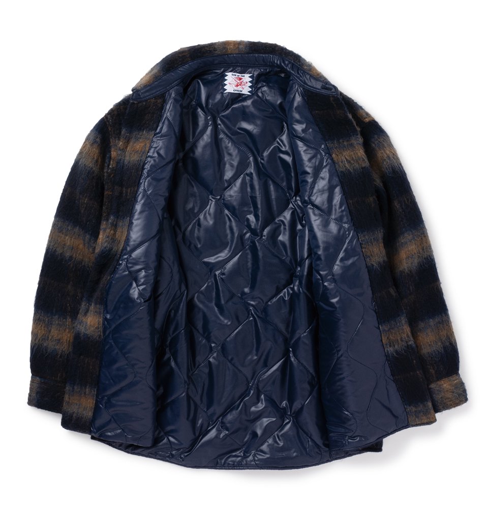 SON OF THE CHEESE Quilt CPO Shirts (NAVY) SC2220-SH01 公式通販