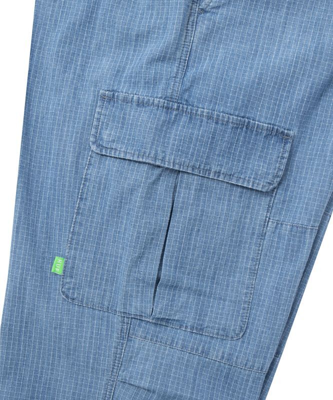 HUF DENIM RIPSTOP CARGO PANT (LT INDIGO) PT80047HO22 公式通販