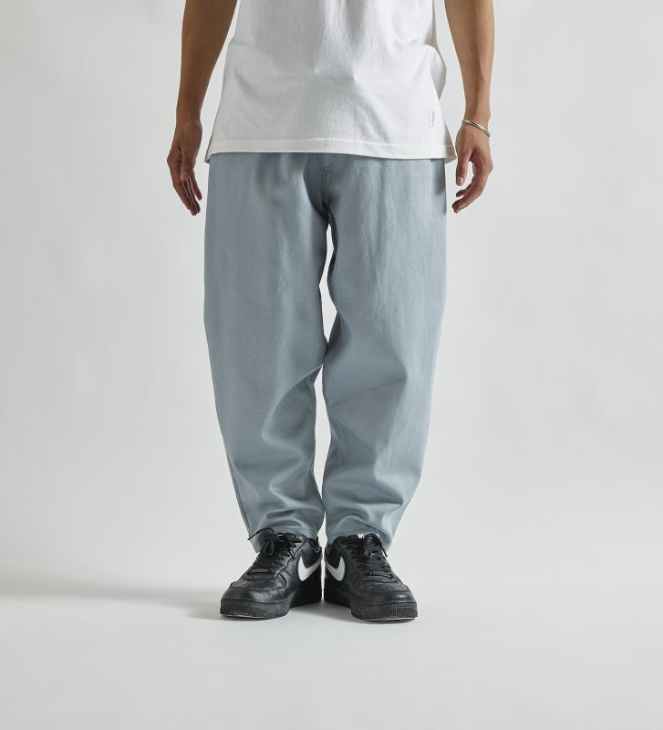 colour tapered pants