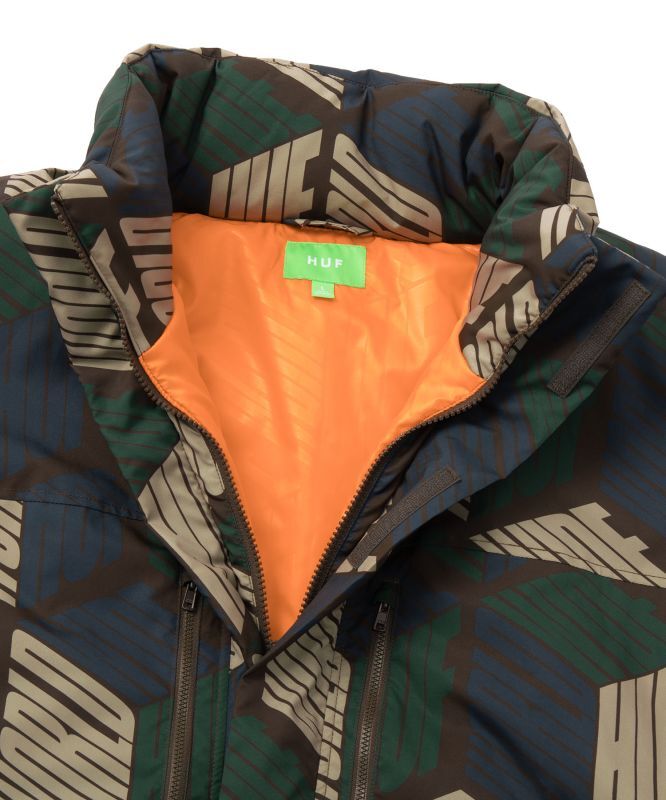 HUF STANDARD PUFFER JACKET II (CHOCOLATE) JK80011HO22 公式通販