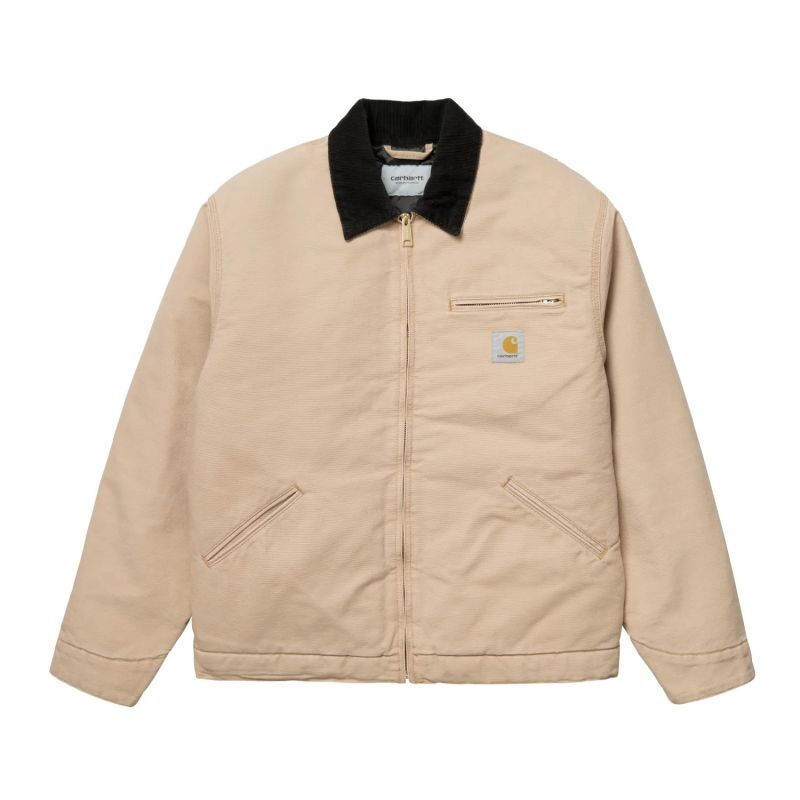 CARHARTT WIP OG DETROIT JACKET (Dusty H Brown / Black aged