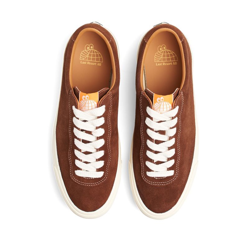 Last Resort AB VM001 SUEDE LO (Choc Brown/White) VM001SUEDELO9 