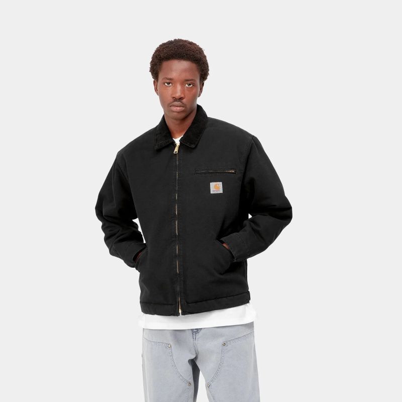 Carhartt WIP DETROIT JACKET - Black