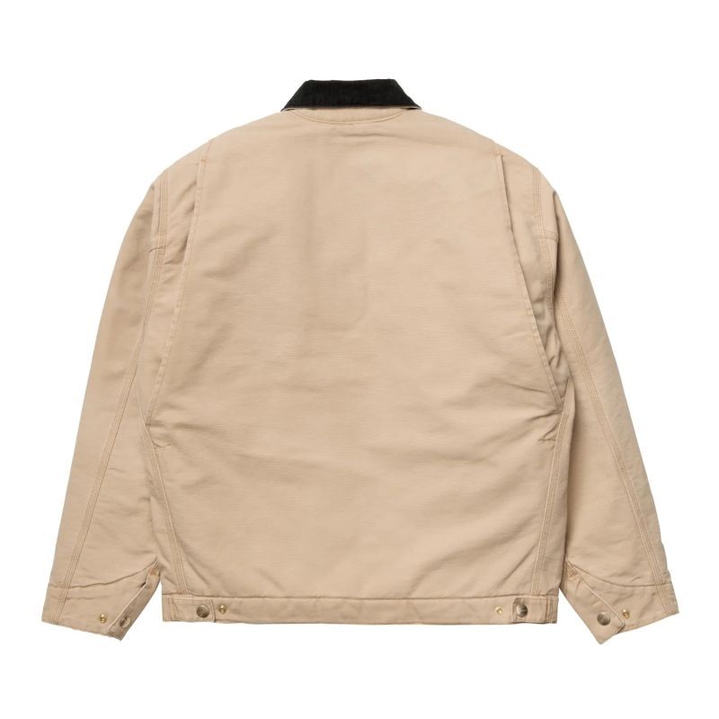 CARHARTT WIP OG DETROIT JACKET (Dusty H Brown / Black aged 