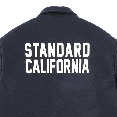 スタンダードカリフォルニア SD Varsity Jacket Navy (L)