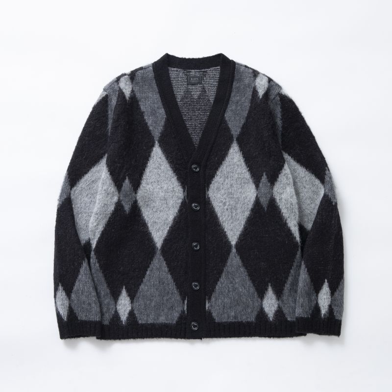 キムタク着NATIVE MOHAIR KNIT しんどい CARDIGAN rats