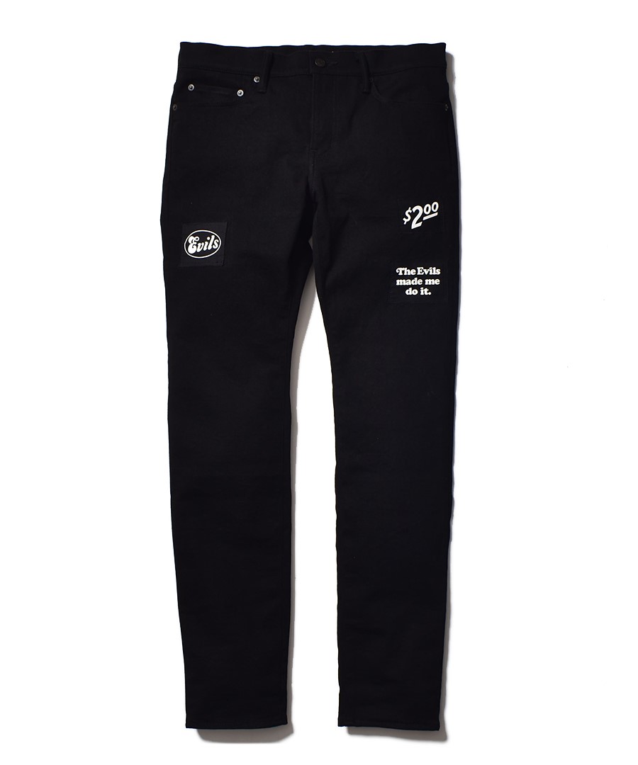 MINEDENIM HYSTERIC GLAMOUR×MINEDENIM F.Black STR 5pocket OWS (BLK 