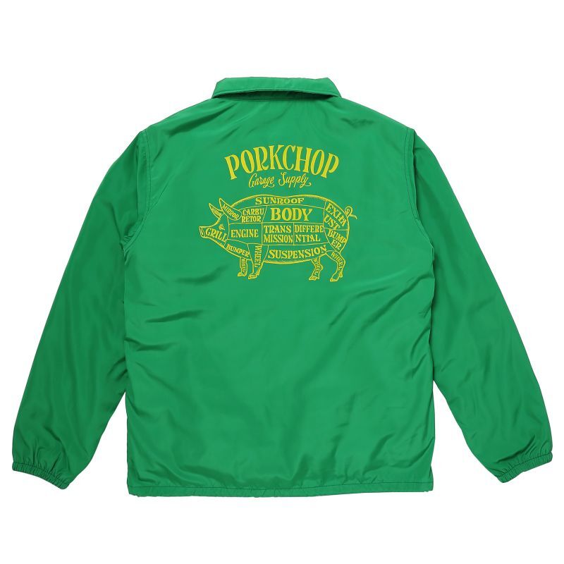 PORKCHOP GARAGE SUPPLY ORIGINAL BOA COACH JKT (GREEN) P0229 公式通販