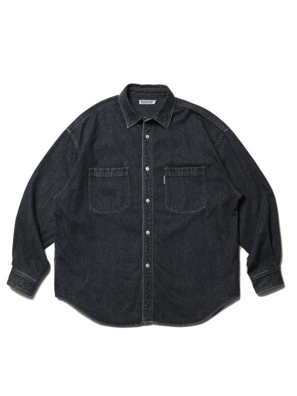 COOTIE Denim Work Shirt (Black Fade) CTE-22A410 公式通販